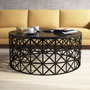 Hanah Home Selin - Black Marble